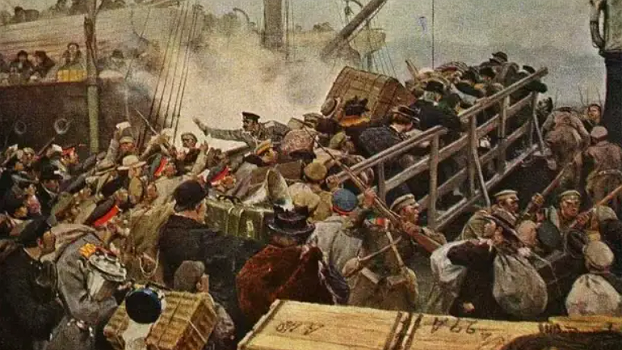 Главная картинка новости: День в истории: 27 марта 1920 года. «Город гудел, как разоренный улей…»
