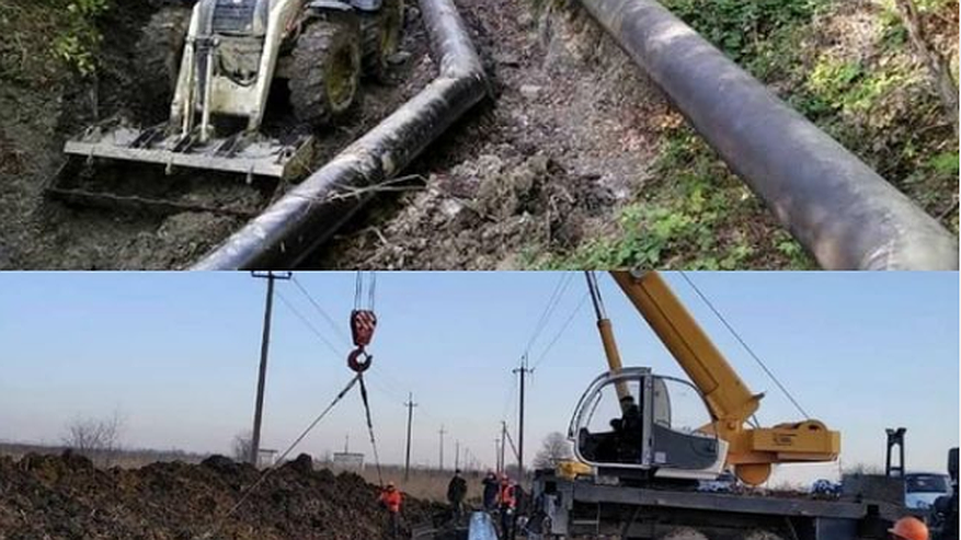 Главная картинка новости: Реконструкция Троицкого водопровода завершена на две трети