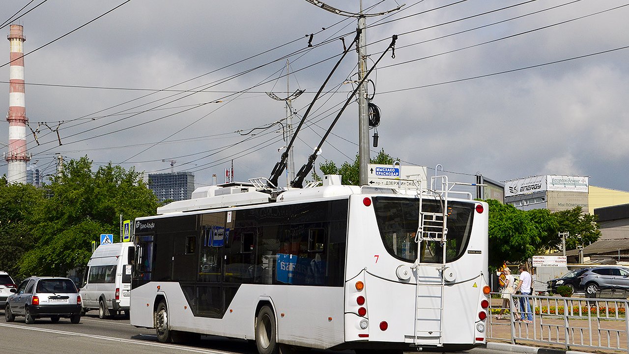 Главная картинка новости: В Новороссийске хотят пустить троллейбусы до Мысхако и железнодорожной петли