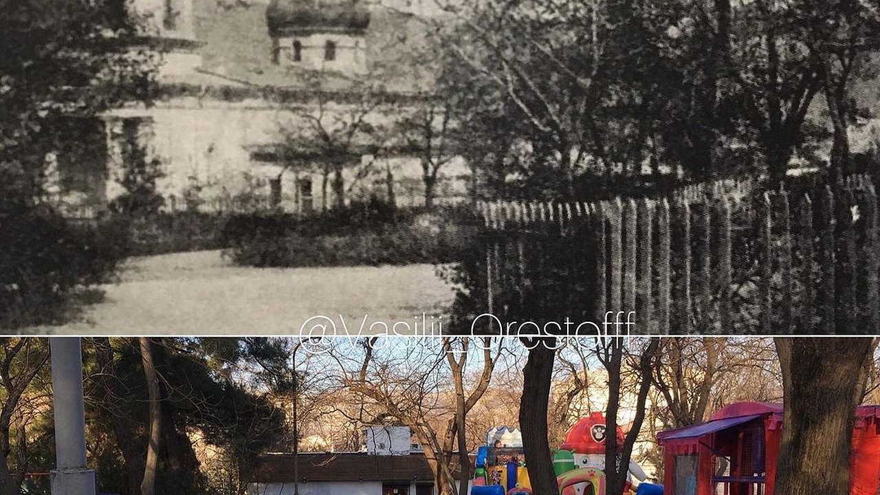 Главная картинка новости: В парке Ленина в Новороссийске находился собор: его взорвали в 30-е годы