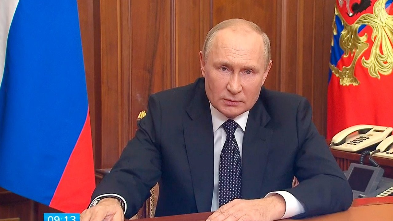 Главная картинка новости: В России объявили частичную мобилизацию