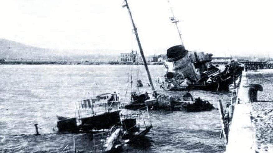 Даты в жизни Новороссийска.               Приговор Черноморскому флоту - 22 апреля 1918 года.