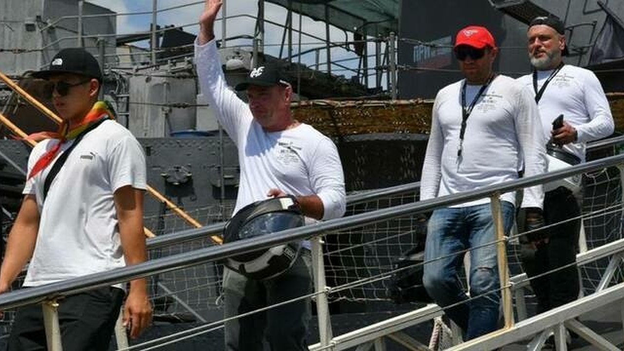 Главная картинка новости: Мотопробег «От моря до моря» покинул Новороссийска