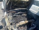 Три машины сгорели на парковке в Новороссийске