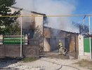 Пожар в Раевской уничтожил дом пенсионеров