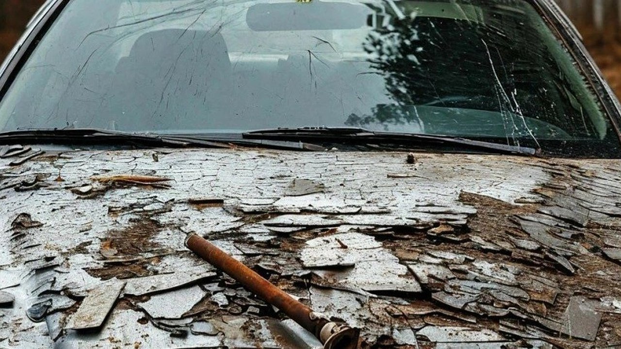 Главная картинка новости: В Новороссийске незнакомец повредил автомобиль женщины металлической трубой