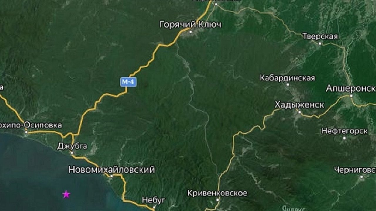 Главная картинка новости: Землетрясение в районе Джубги: подземные толчки обошлись без разрушений
