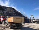 В Новороссийске ограничен прием крупногабаритного мусора из-за пожара на полигоне