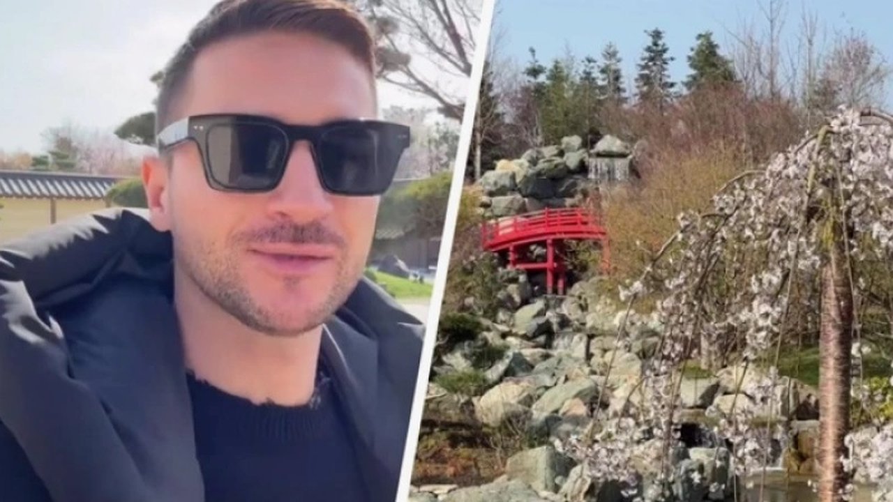 Главная картинка новости: Сергей Лазарев восхитился красотой Японского сада в Краснодаре