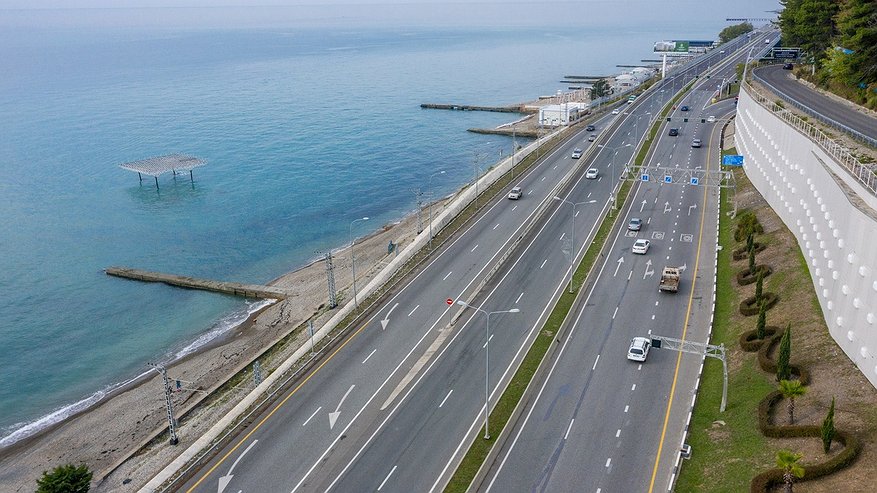 Главная картинка новости: Новая скоростная магистраль Сочи-Новороссийск: последние новости о ходе строительства