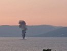 В Сети опубликовано видео уничтожения украинского безэкипажного катера у берегов Новороссийска