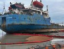 Ликвидация последствий крушения танкеров в Черном море: собрано 180 тысяч тонн загрязненного грунта