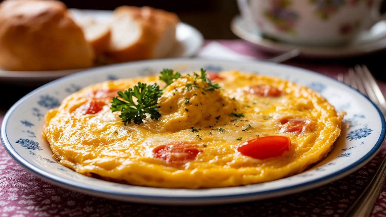 Главная картинка новости: Идеальный омлет на завтрак: как приготовить быстро и вкусно