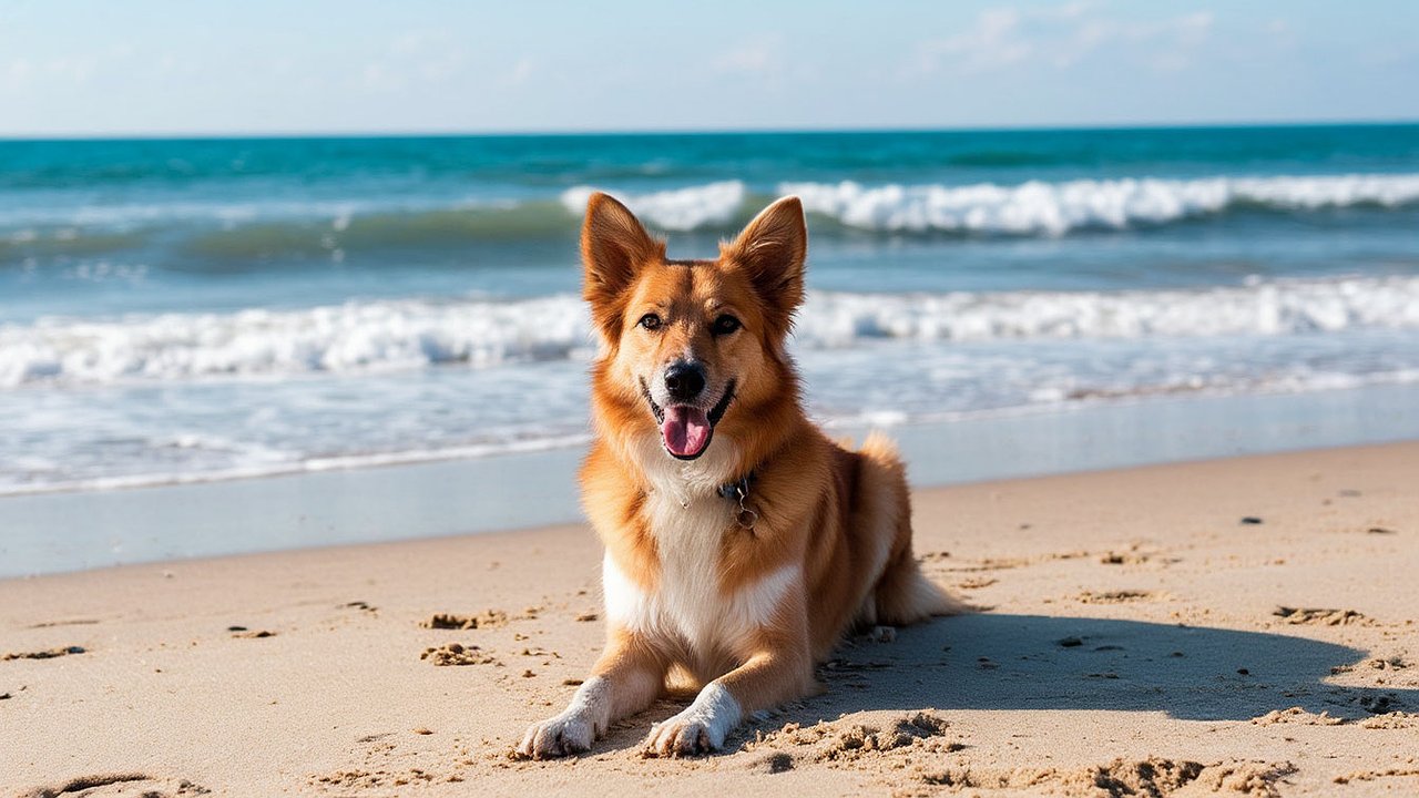 Главная картинка новости: С берега — на поводок: в России официально запретили появляться с собаками на пляжах