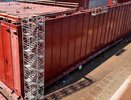 В Новороссийске завершили сборку гигантских конструкций для изоляции затонувших танкеров
