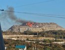 Пожар на мусорном полигоне в Новороссийске локализован