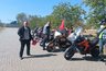 Миниатюра новости: Из Новороссийска стартовала патриотическая мотоэкспедиция «Белые журавли»