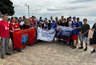 Миниатюра новости: В Новороссийске активисты очистили берег Мысхако в преддверии 82-й годовщины разгрома фашистских войск