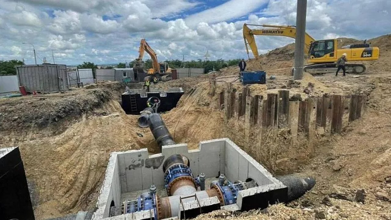 Главная картинка новости: В Новороссийске стартует масштабная реконструкция Троицкого группового водопровода