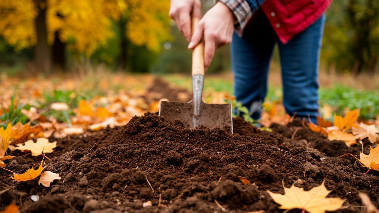 Главная картинка новости: Хитрость из 90-х, которую позабыли дачники: просто засыпьте это в сентябре — и черви взрыхлят землю за вас