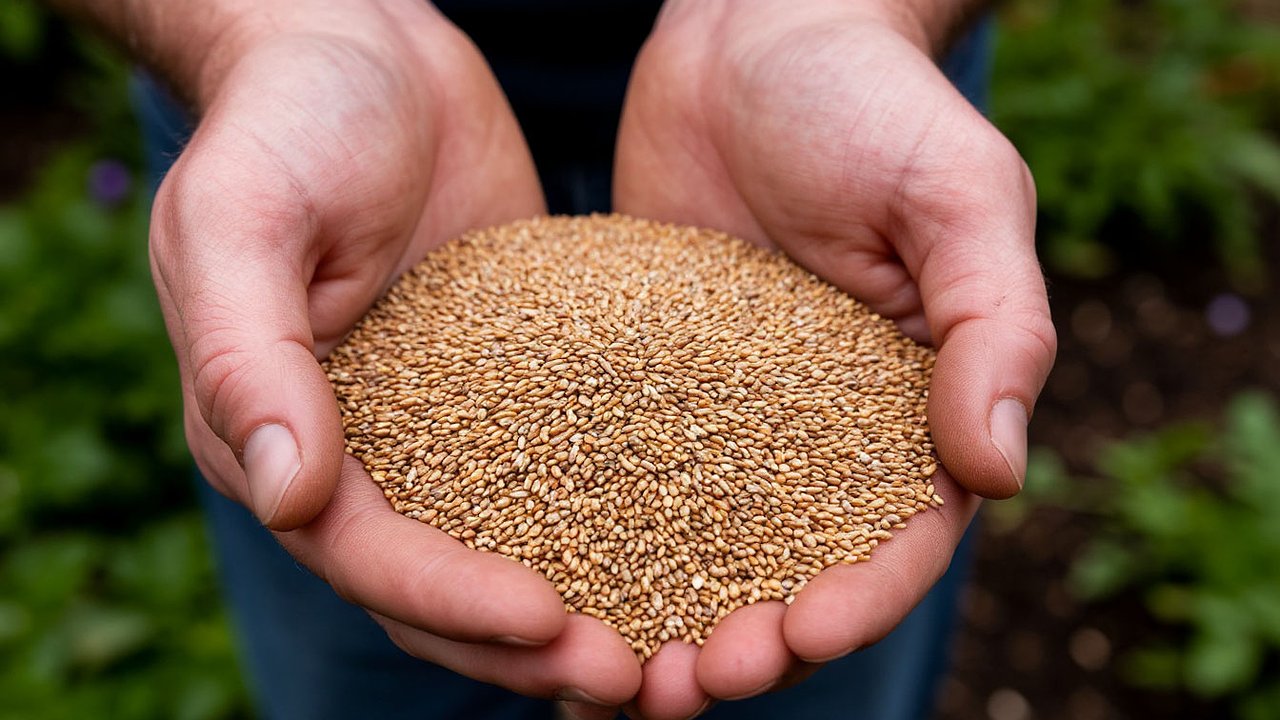 Главная картинка новости: Создаю плодородный уголок в огороде: просто рассыпаю 1 горсть вместо 100 удобрений — земля "пухом" становится