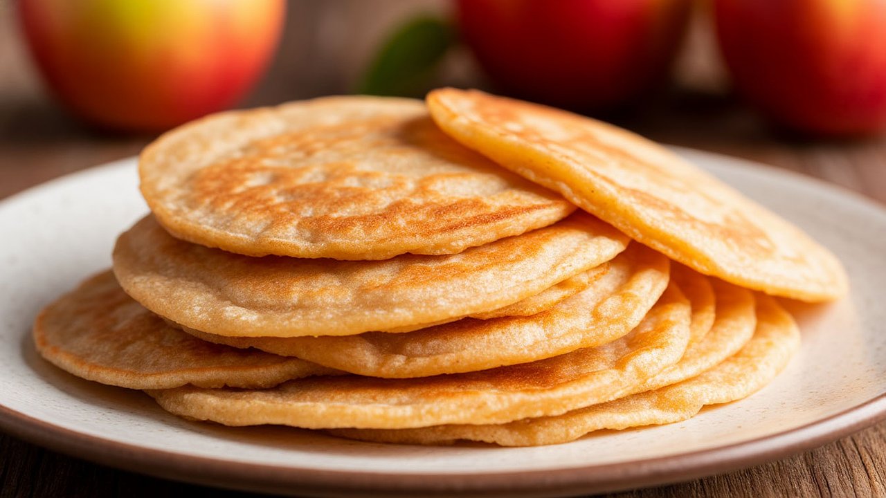 Главная картинка новости: Забудьте о пирогах: эти яблочные оладьи готовятся за 15 минут и вкуснее любого сложного десерта