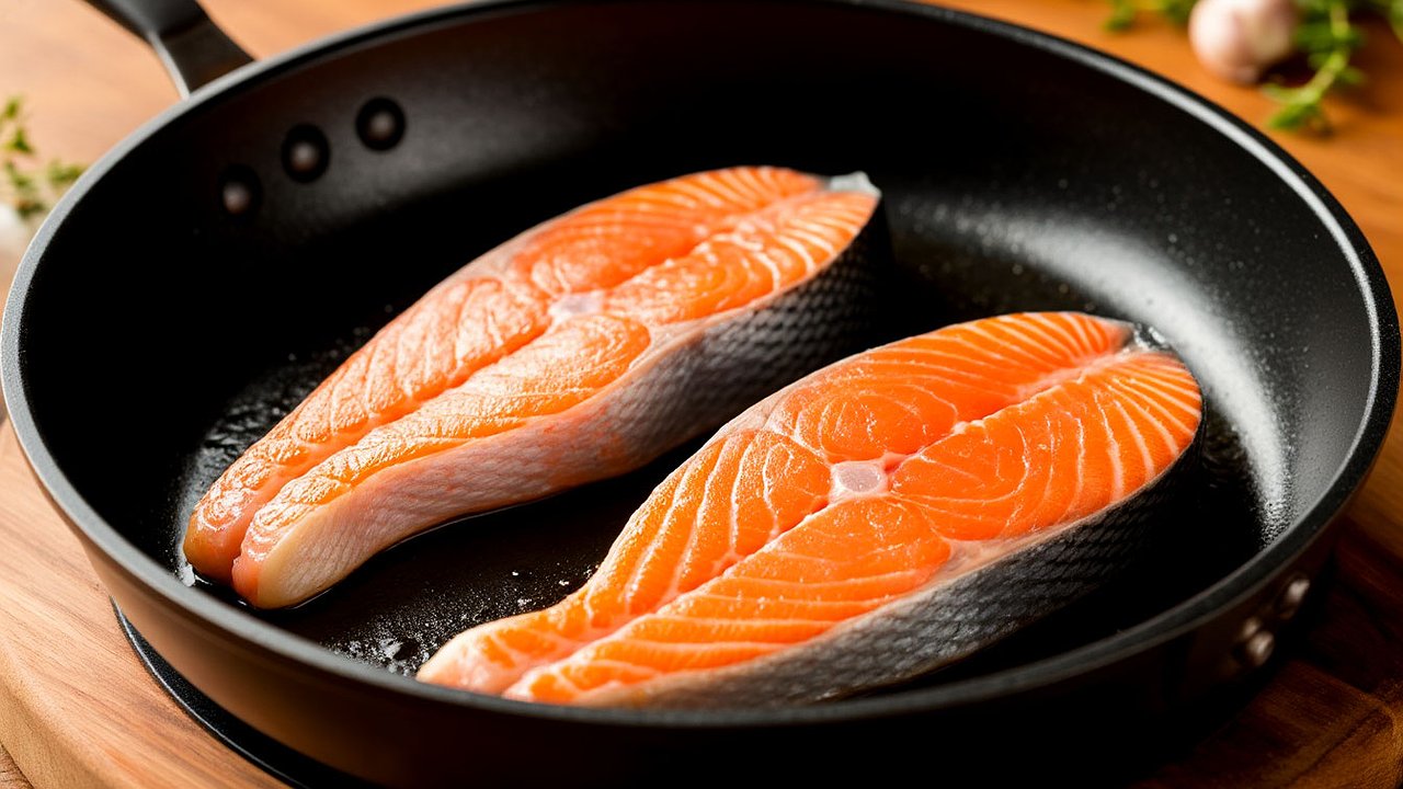 Главная картинка новости: Жарю рыбу без запаха и брызг: использую простые хитрости — и готовлю без проблем с уборкой