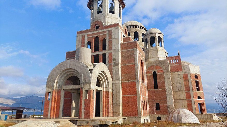 Главная картинка новости: В Новороссийске начался ключевой этап строительства Морского собора