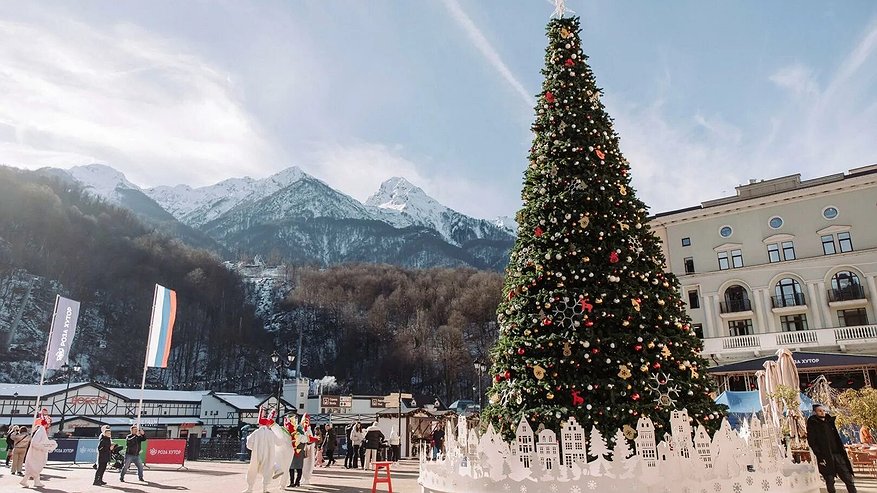 Главная картинка новости: Россияне выбрали главный курорт для новогодних каникул: Сочи бьет все рекорды
