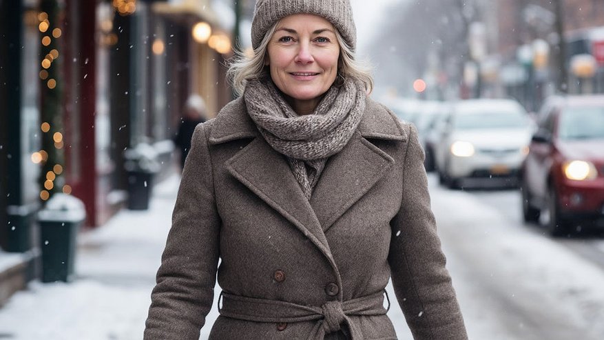 Главная картинка новости: Какие шапки действительно омолаживают женщин после 50 лет и как их подобрать