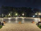 В центре Новороссийска сквер Чайковского засиял новыми световыми инсталляциями