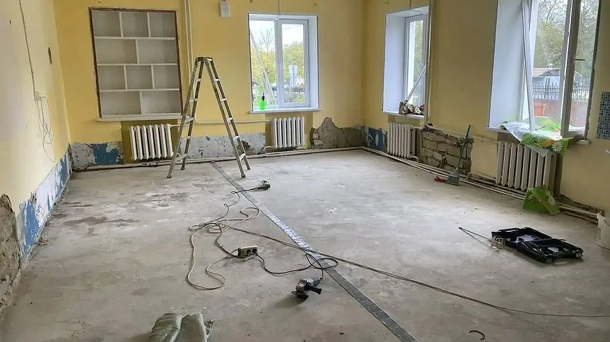 Главная картинка новости: В станице Натухаевской началась масштабная реконструкция учебного корпуса Детской школы искусств