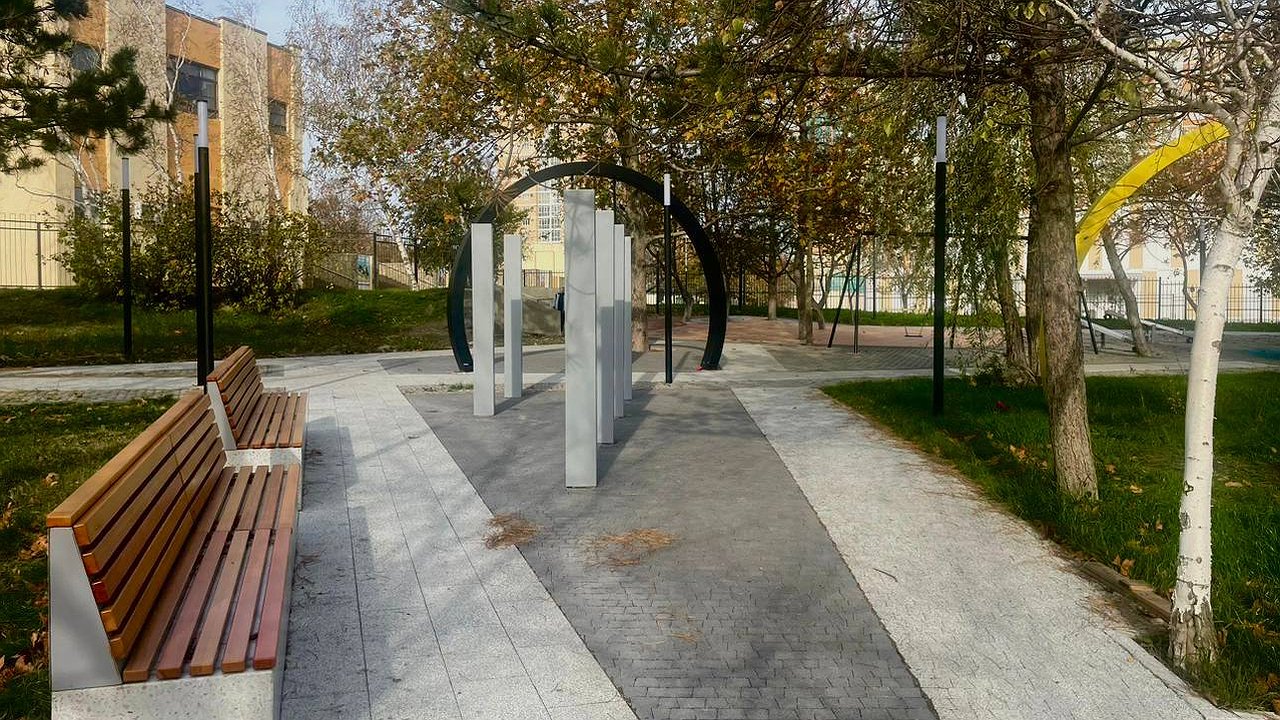 Главная картинка новости: Любимое место новороссийцев для прогулок и спорта преобразилось после второй очереди благоустройства