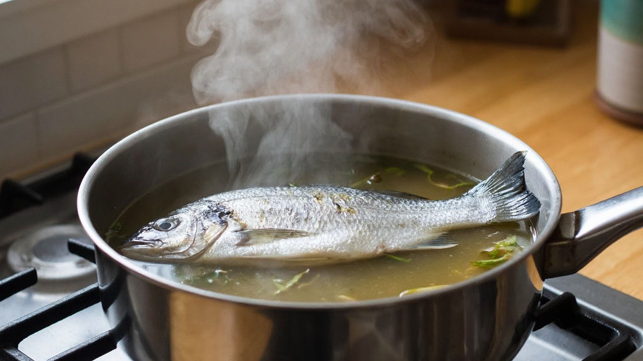 Главная картинка новости: Женщина закоптила рыбу в обычной кастрюле. Результат шокировал всю семью