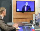 Глава Новороссийска следит за прямой линией Путина, обещая учесть обращения горожан