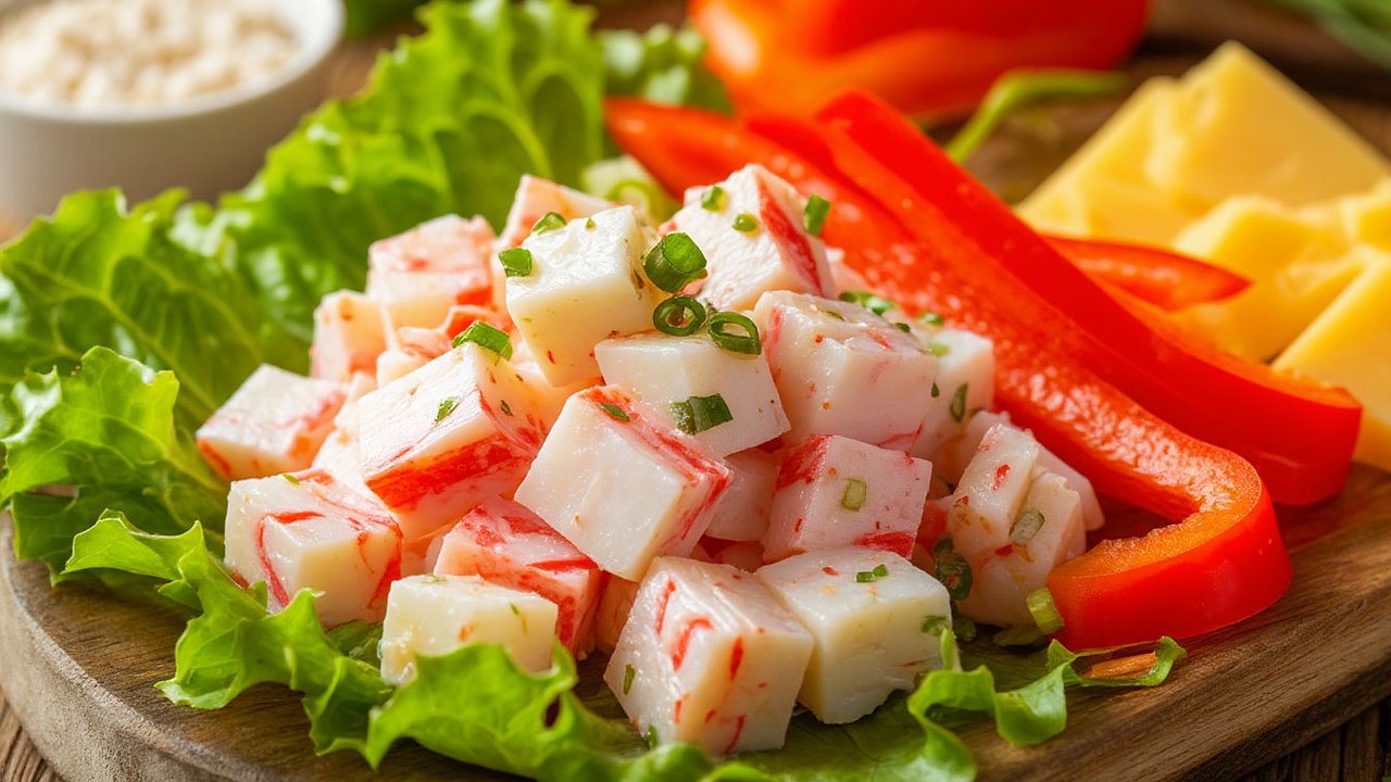 Главная картинка новости: Этот салат готовлю круглый год: хоть на юбилей, хоть на ужин — беспроигрышный рецепт, настоящее украшение стола