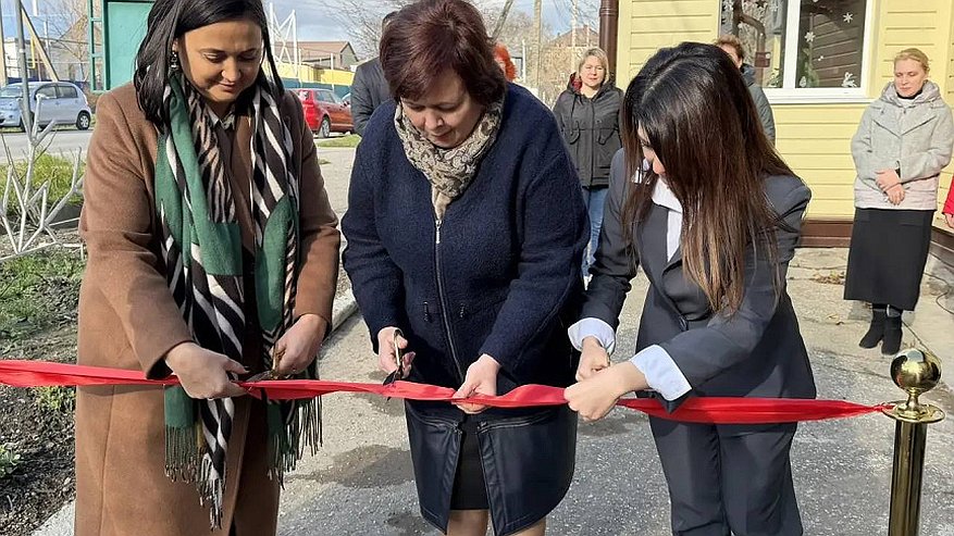 Главная картинка новости: Финансовые сервисы пришли в село: в новороссийской Владимировке открылся кабинет банковских услуг