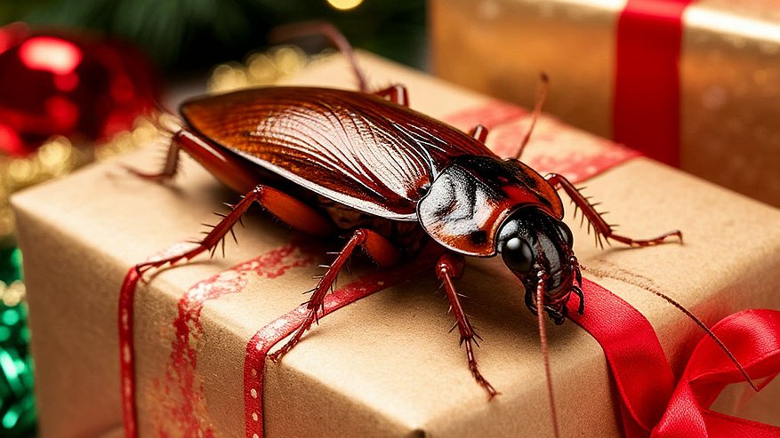 Главная картинка новости: Маленький сюрприз с шести лапками: в новогоднем подарке из анапского сада нашли тараканов