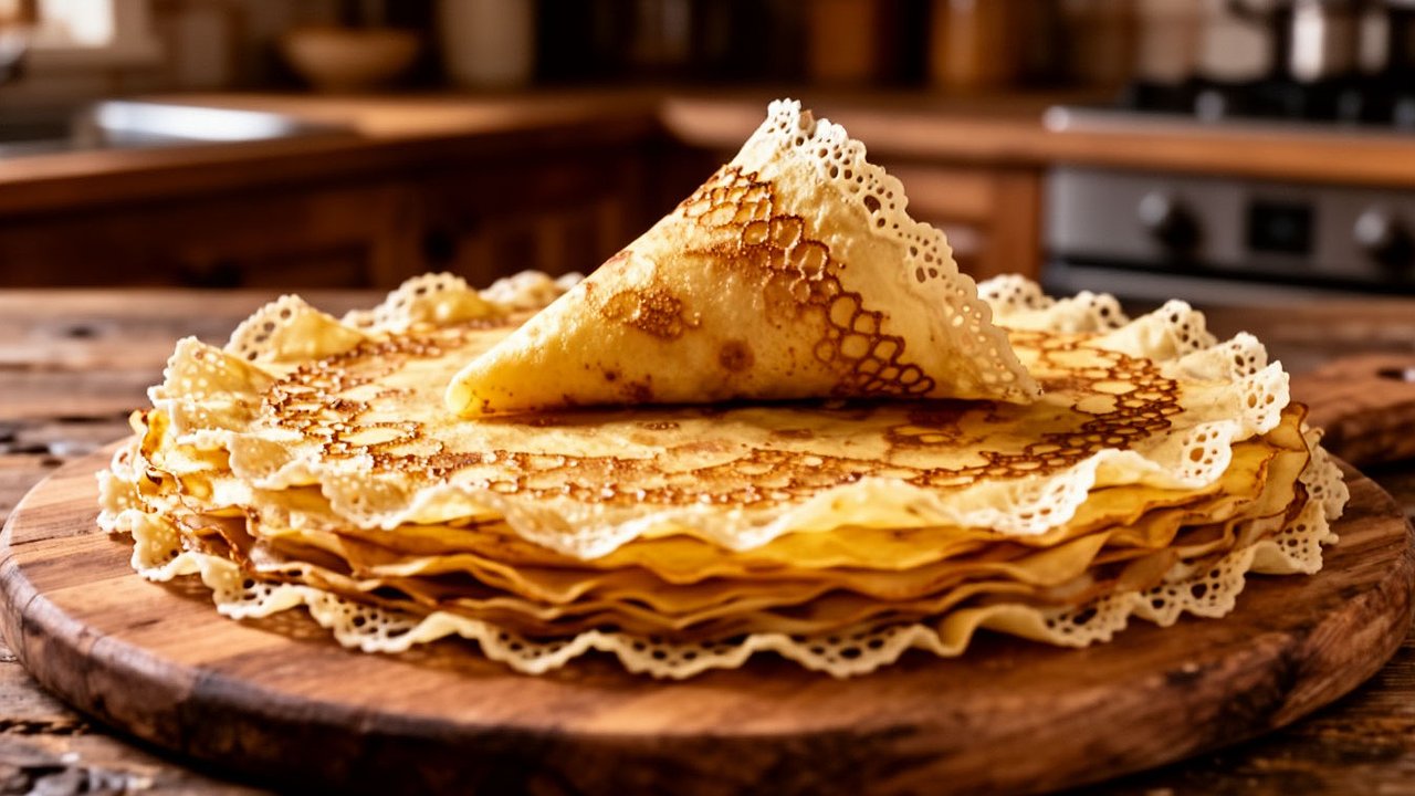 Главная картинка новости: У тонких блинов есть секрет: шеф-повар раскрыла, как замешивать тесто и правильно жарить