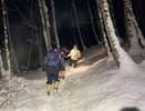 Ночью, в снегу и без связи: как кубанские спасатели вывели из леса трёх замерзающих мужчин