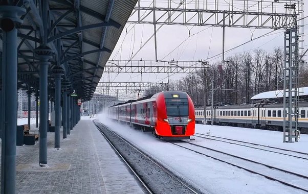5 пригородных поездов отменены в Краснодарском крае 2 января из-за непогоды