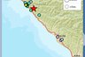 Миниатюра новости: Землетрясение магнитудой 4,1 зарегистрировали 4 января в сочинских горах