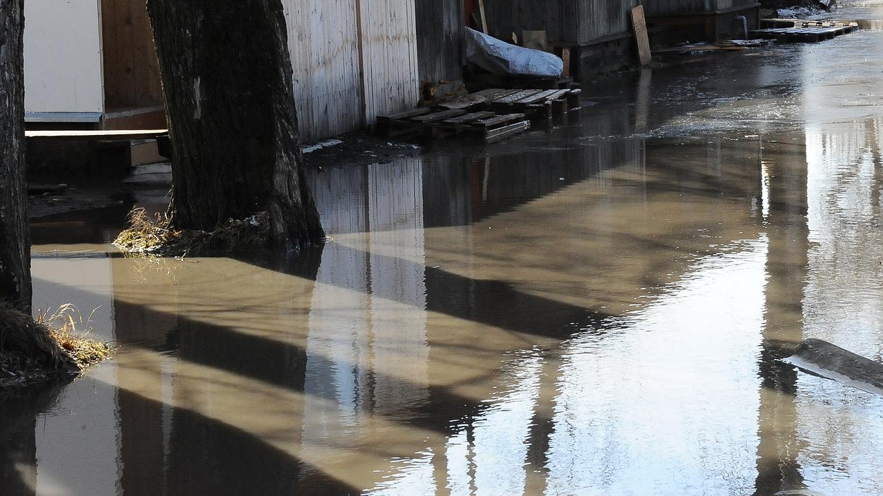 Главная картинка новости: Уровень воды в реках резко поднялся в трёх муниципалитетах Кубани