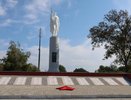 В станице Кавказской после реконструкции вновь зажгли Вечный огонь: на мемориале увековечены 767 воинов