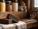 Перед отъездом на дачу оставляю 2 куска дегтярного мыла: дедовский секрет, о котором вспоминают только осенью