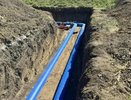 22 километра новых сетей: в Ейском районе строят масштабную систему водоотведения