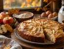 Яблоки, мука и кефир: простой пирог, который получается даже у начинающих