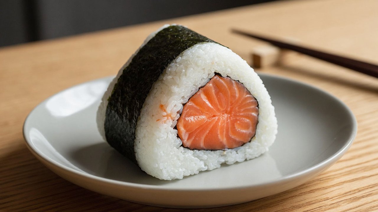 Главная картинка новости: Онигири с лососем: простой рецепт идеального японского перекуса