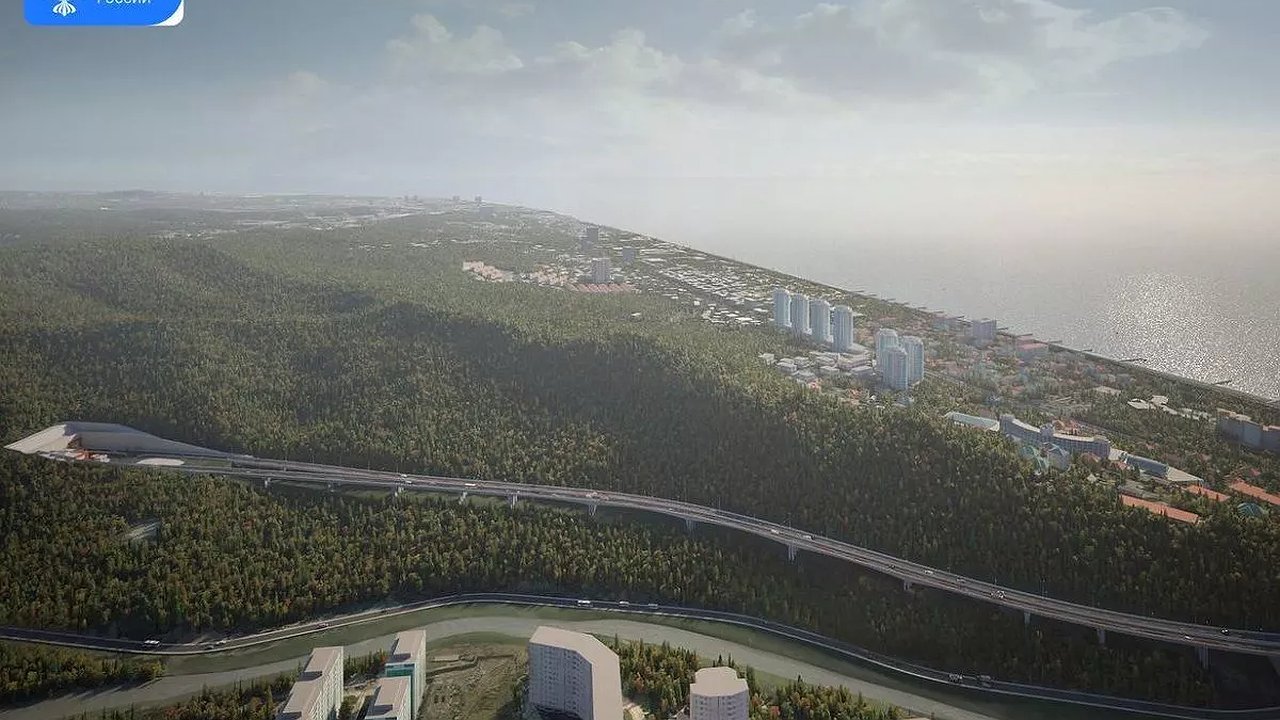 Главная картинка новости: Обход Адлера: стартовало возведение почти километровой эстакады над Кудепстой