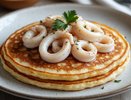 Оладьи с кальмаром на кефире: нежнее, чем с мясом, и совсем не пахнут морем